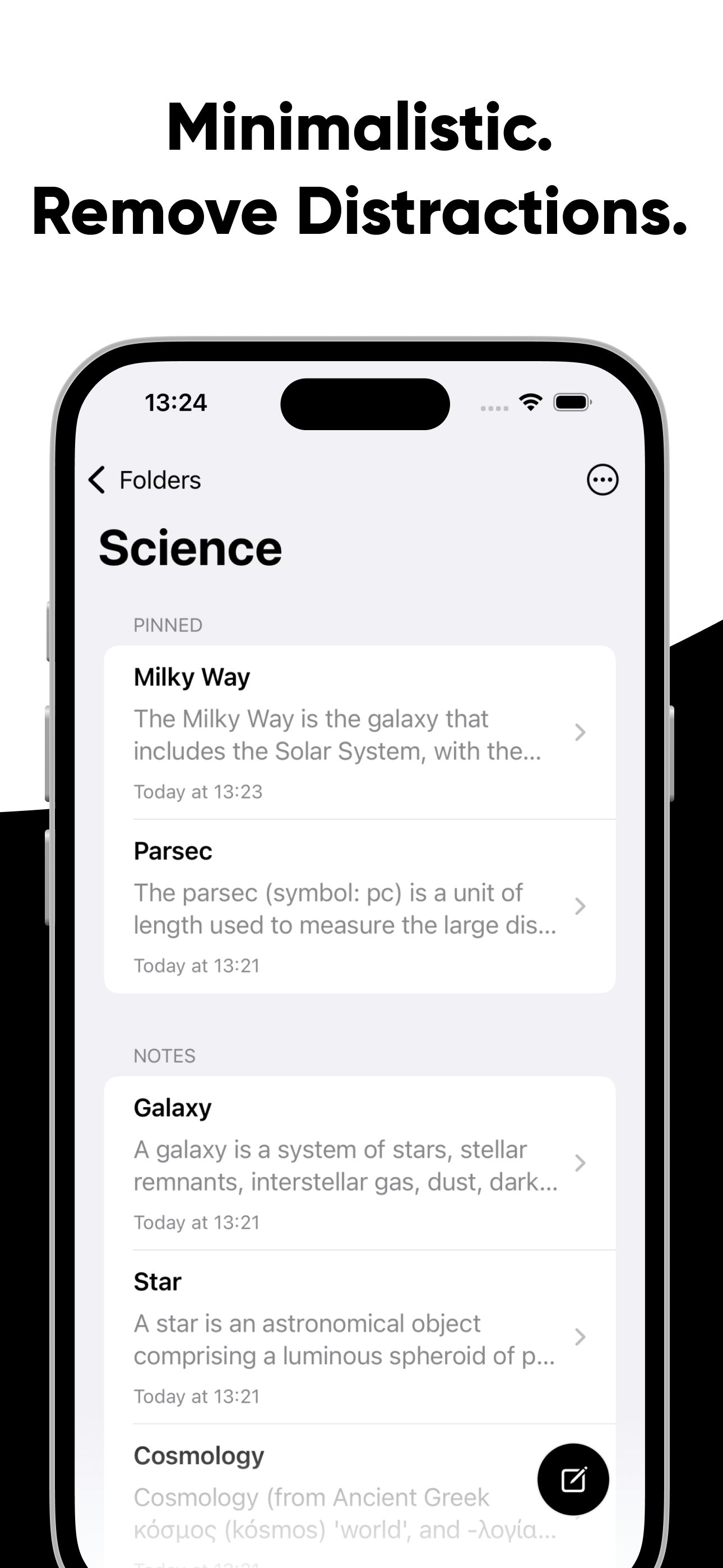脳のダンプ：メモと書き込み - 摩擦のないノートテイクメディア6