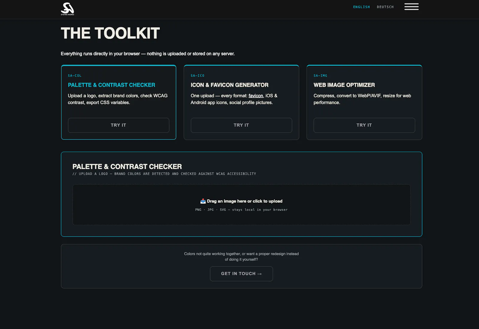 Stefan Andres Tools screenshot 1