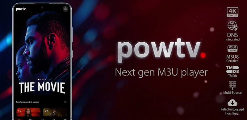 POWTV - Next gen iptv player screenshot 1