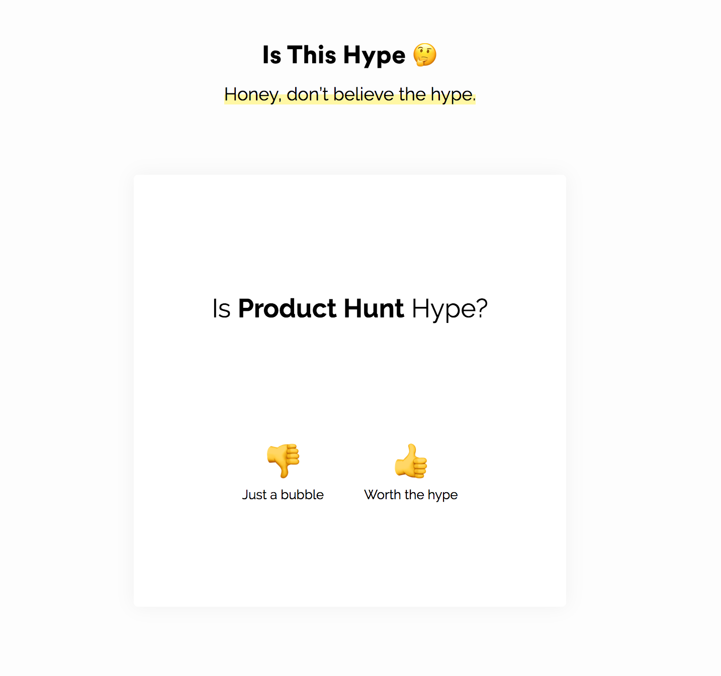 Is This Hype? Image