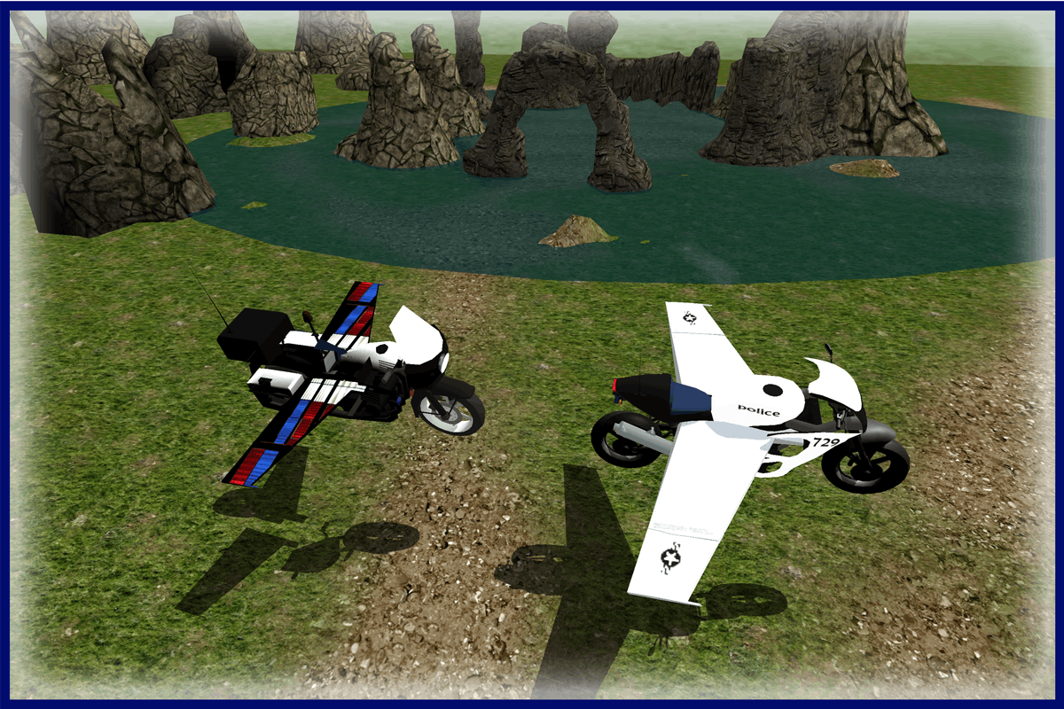 Flying Police Bike Simulator media 3