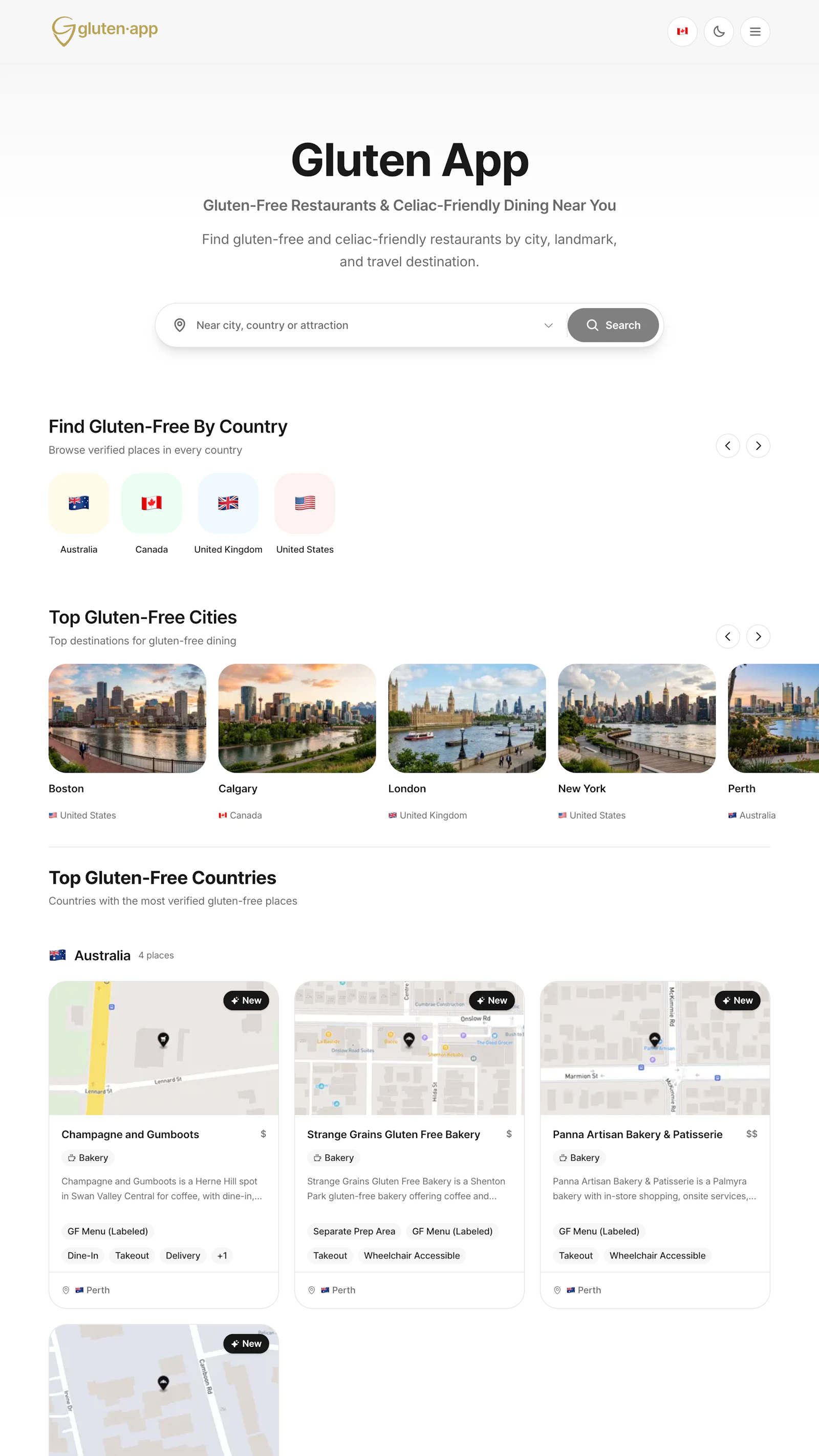 Gluten App screenshot 4