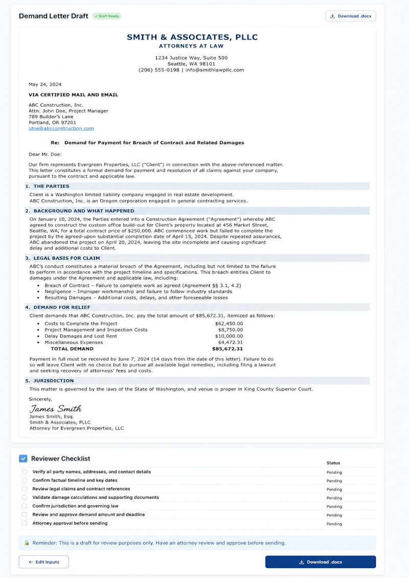 AILegalResearch screenshot 2