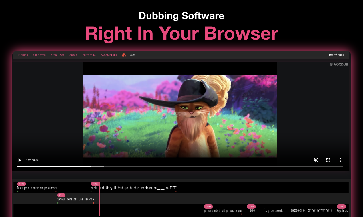 Media VOXDUB - Ứng dụng lồng tiếng trực tuyến tốt nhất - Lồng tiếng video ngay trong trình duyệt của bạn 2