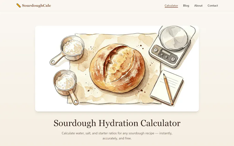 SourdoughCalc screenshot 6