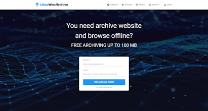 Ultra Web Archive gallery image