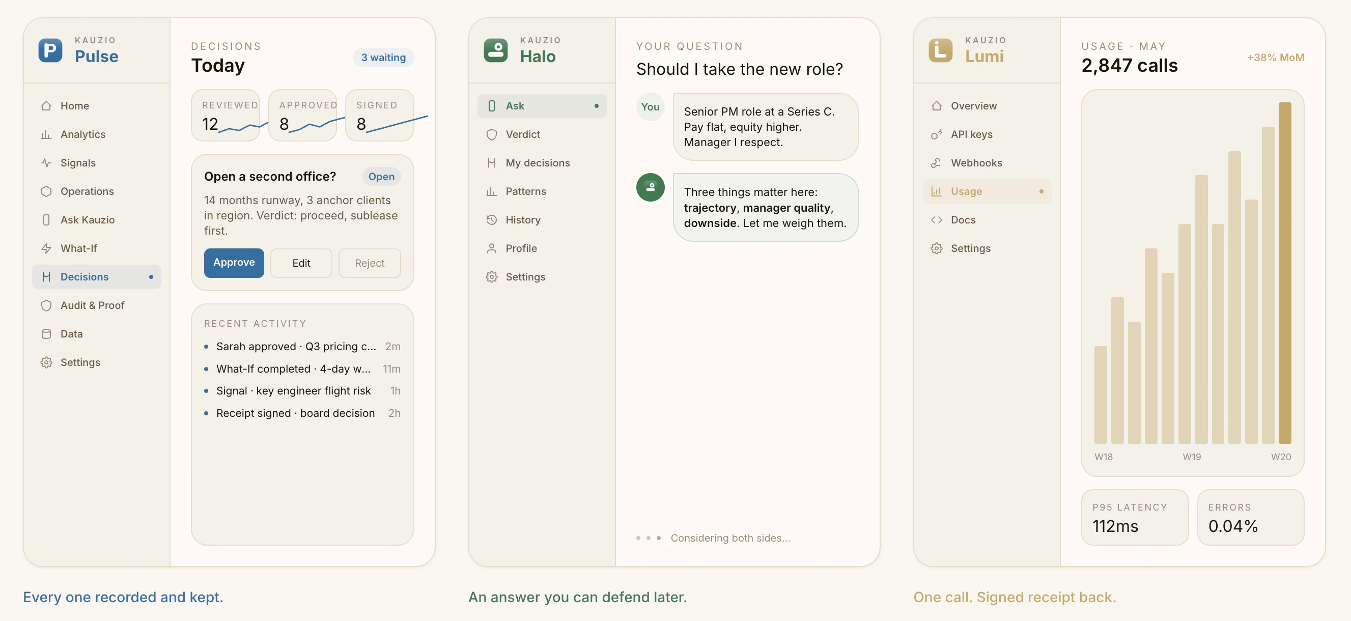 Kauzio screenshot 2