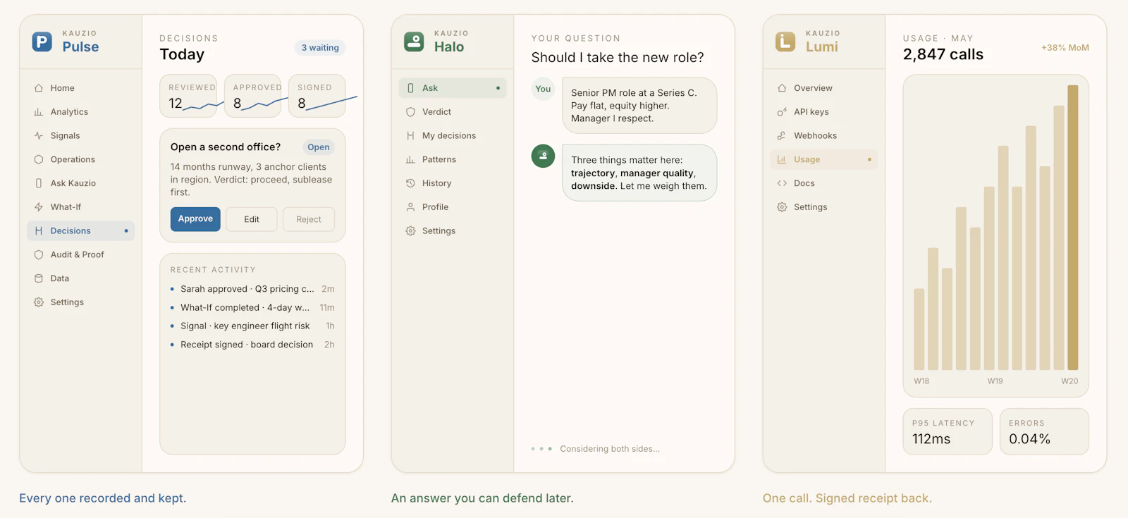 Kauzio screenshot 2