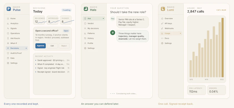 Kauzio screenshot 2