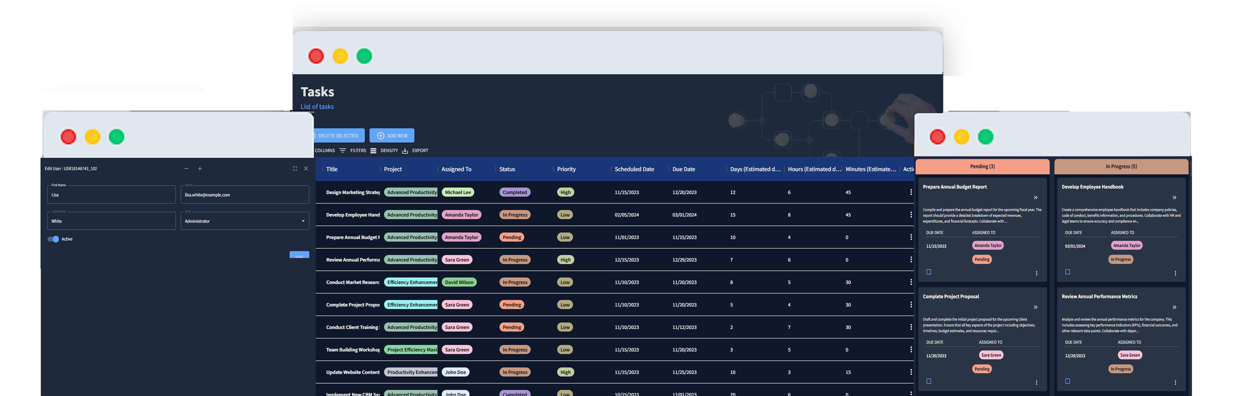 Workyly® - Main product screenshot demonstrating key features and user interface