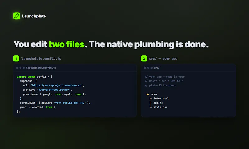 Launchplate screenshot 2