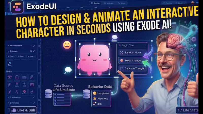 ExodeUI screenshot 1 (video preview)
