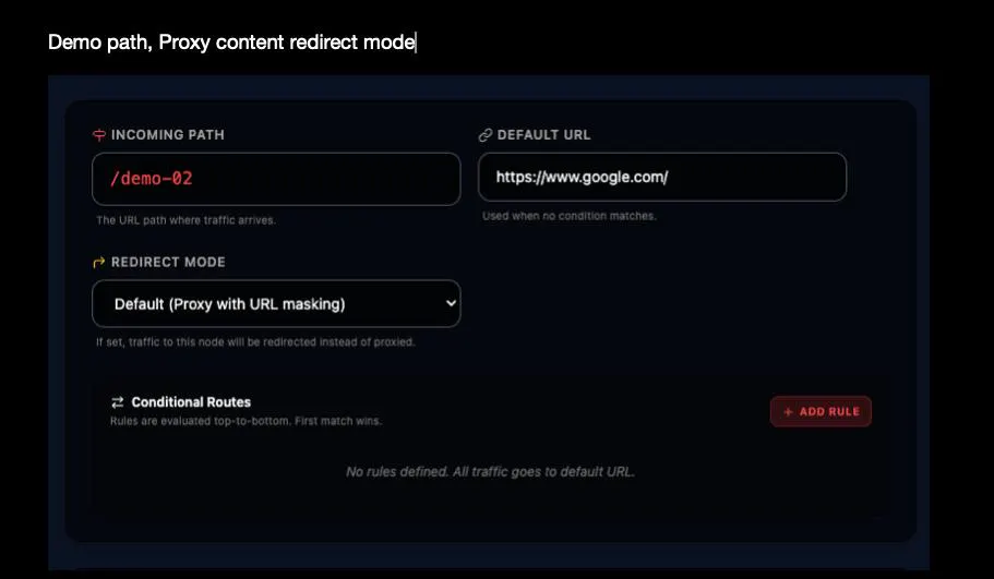 Seamless Content Proxying  gallery image