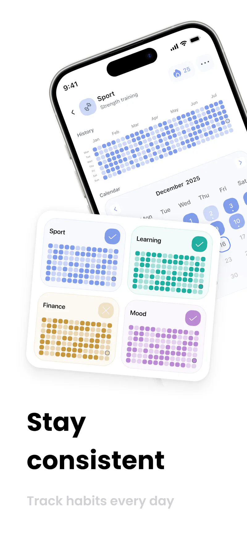 HabitIt screenshot 2
