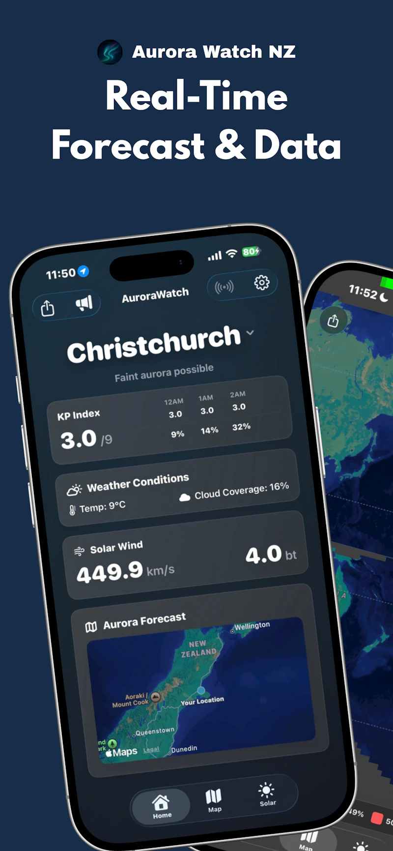 Aurora Watch screenshot 1