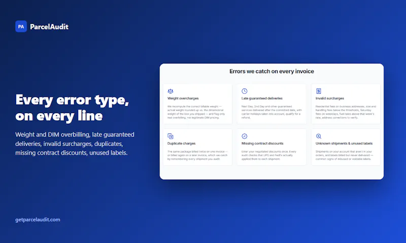 ParcelAudit screenshot 4