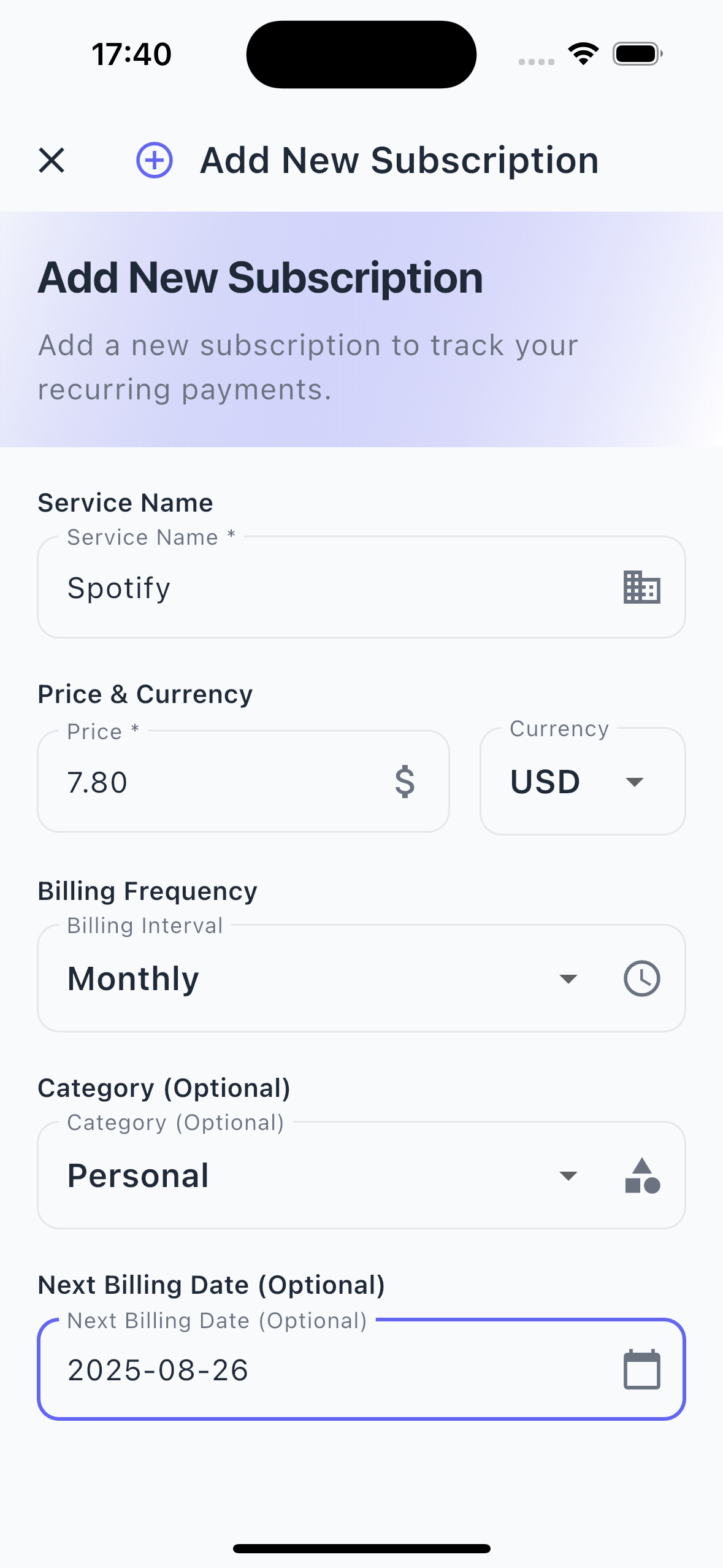 Média Hawksubber - Gestionnaire d'abonnement et tracker 7
