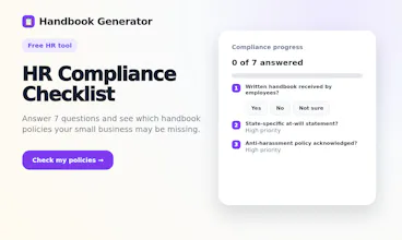 HR Compliance Checker gallery image