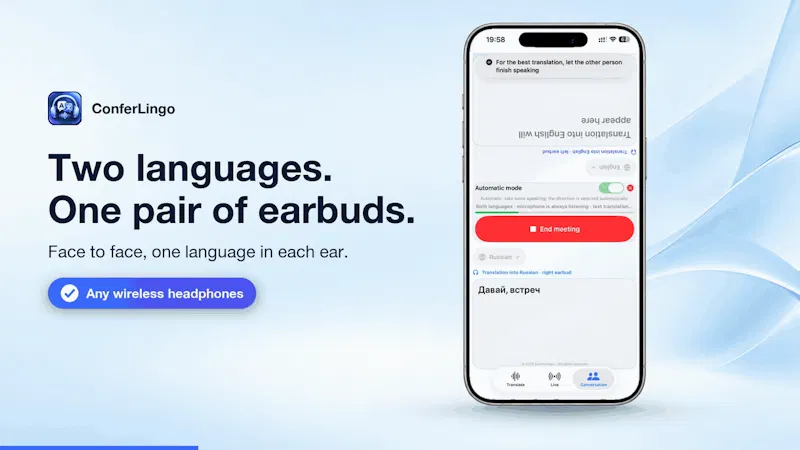 ConferLingo screenshot 2