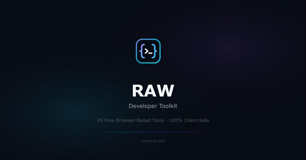 RAW - Developer Toolkit gallery image