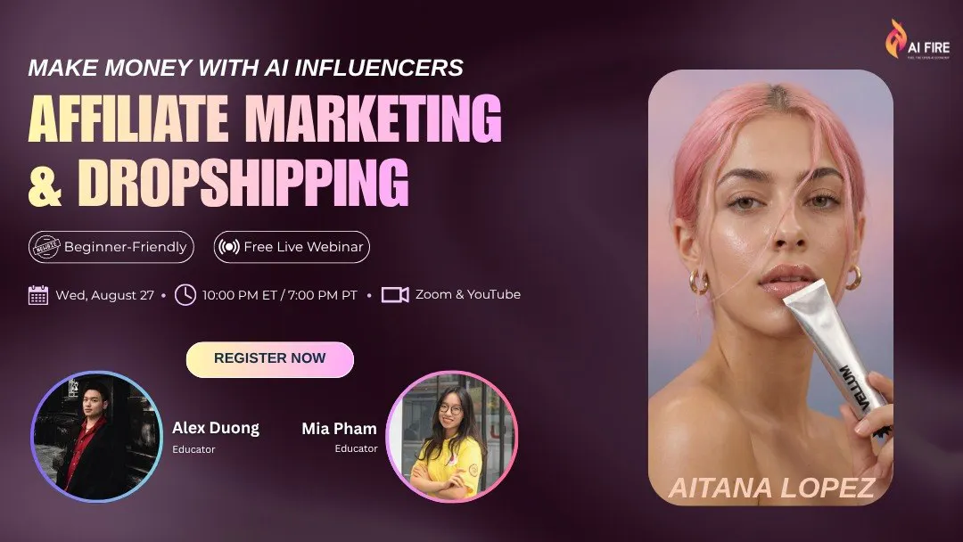 Make Money With an AI Influencer (Easy) logo