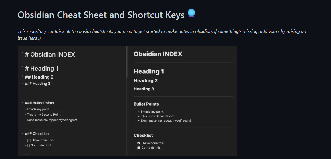 Ultimate Obsidian Cheat Sheet - Product Information, Latest Updates ...