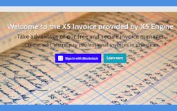 X5 Invoice media 1