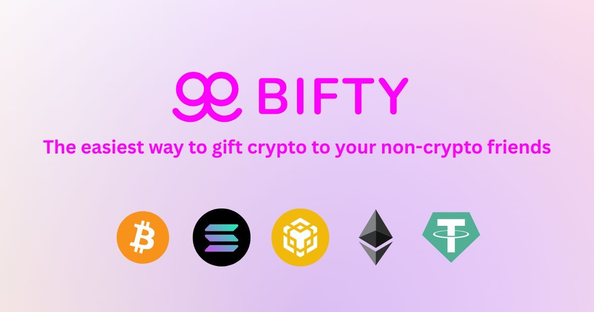 Media Bifts - Cách dễ nhất để tặng tiền điện tử cho những người bạn không crypto của bạn 1