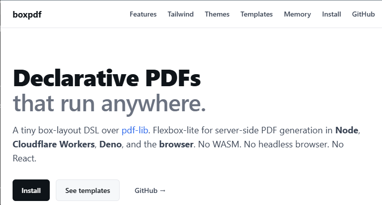 boxpdf · flow PDF layout for JS runtimes gallery image