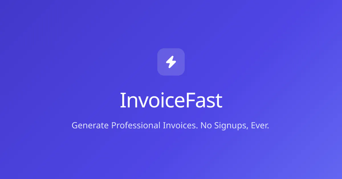 InvoiceFast gallery image