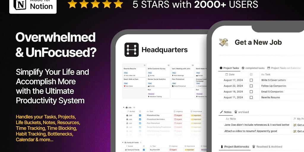 Headquarters (Productivity System)