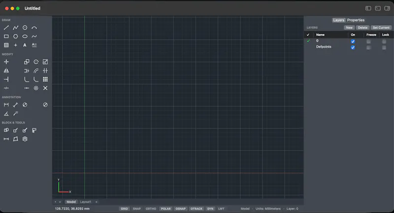 CadMac screenshot 1