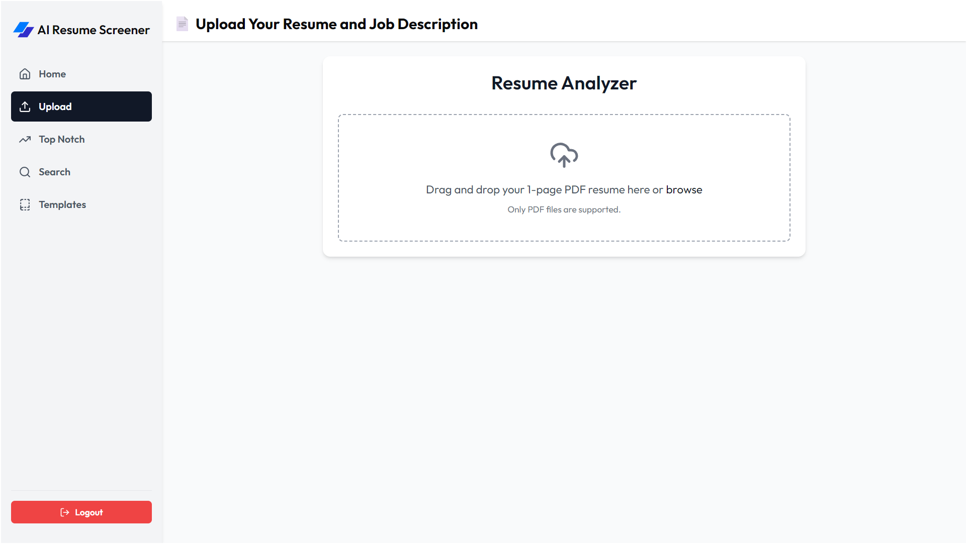AI Powered Resume Screener media 2