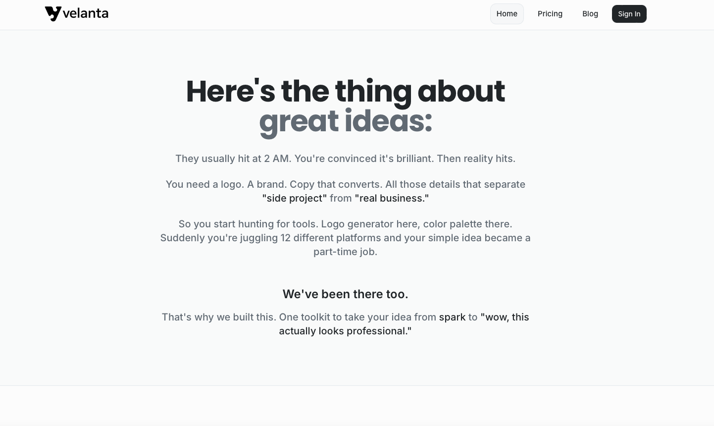 Velanta.io gallery image