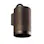 Adamas aged bronze wall light
