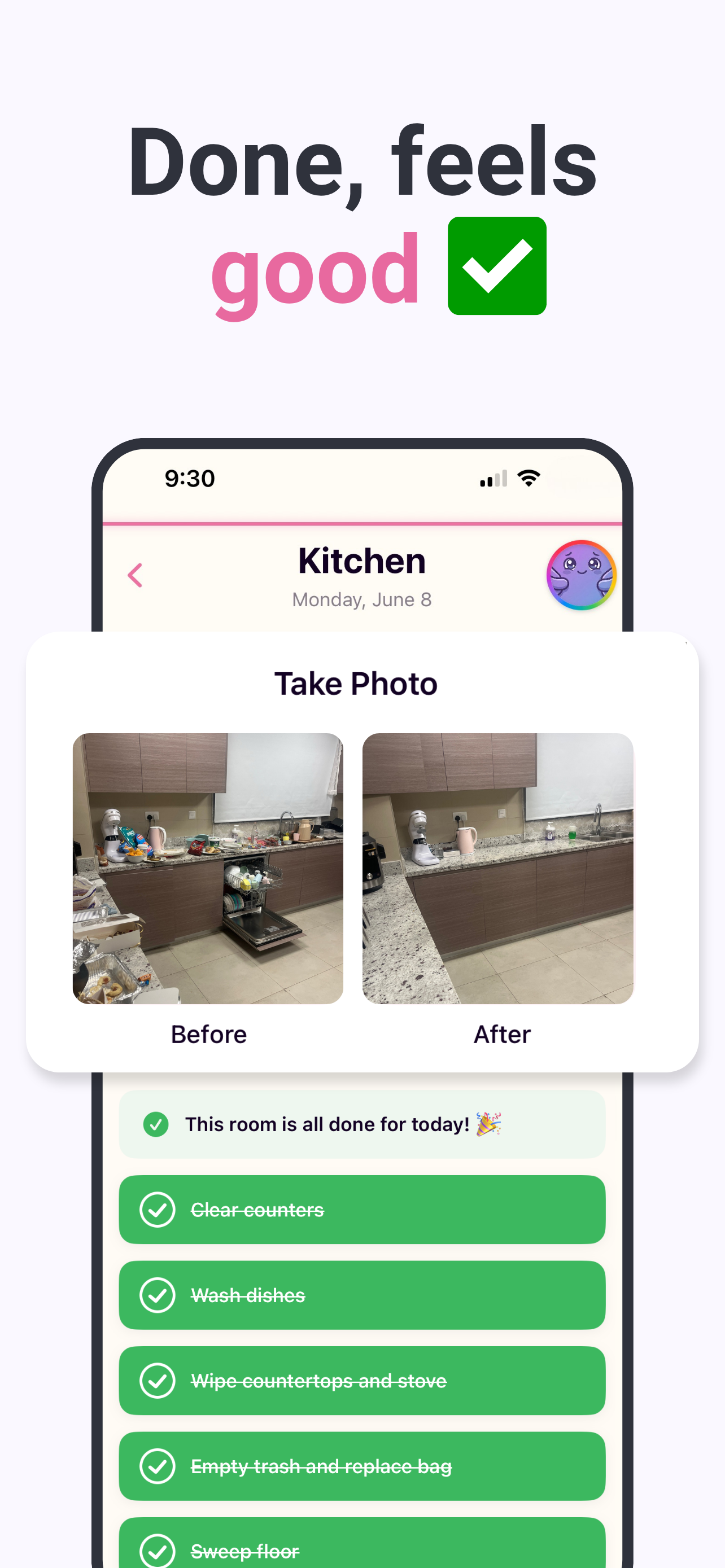 Swish: ADHD Cleaning Planner App gallery image