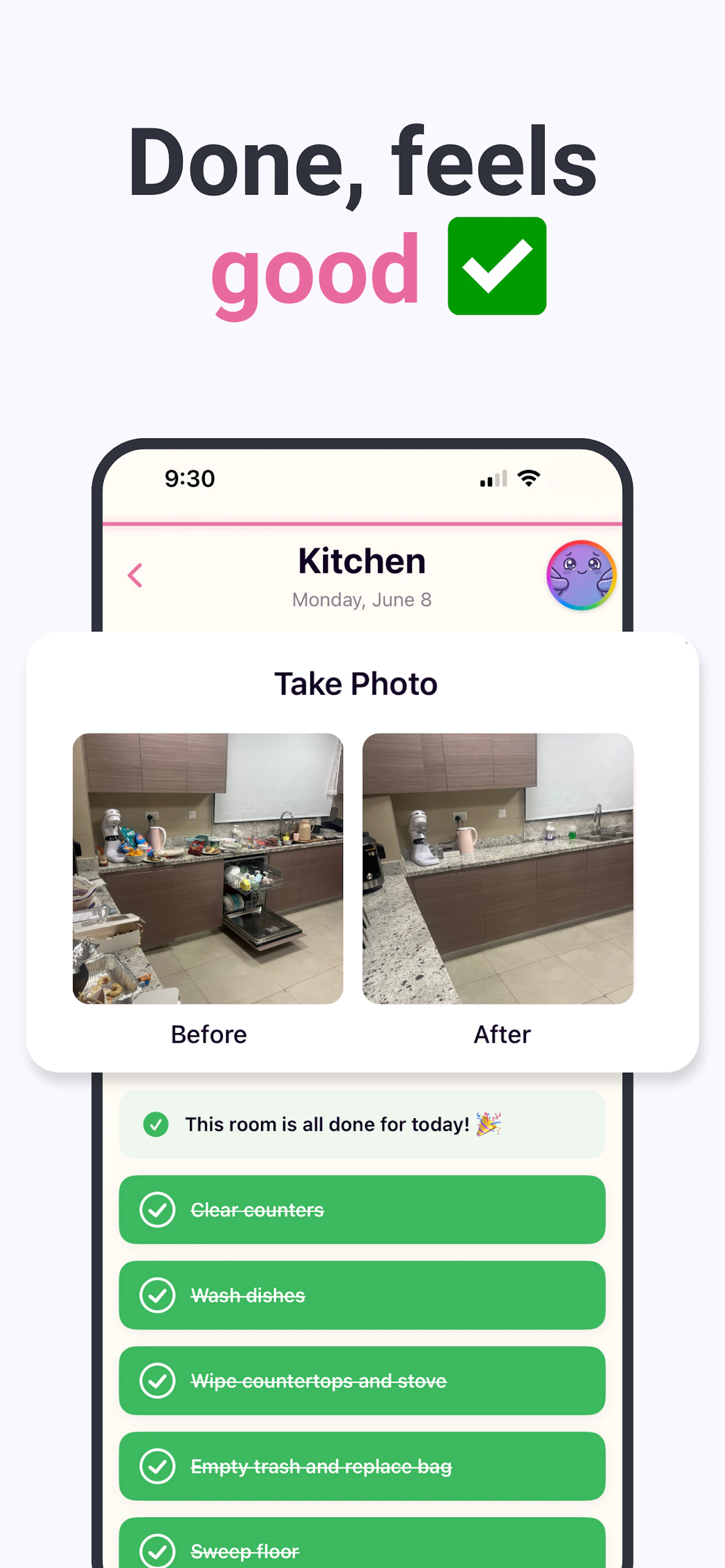Swish: ADHD Cleaning Planner App screenshot 4