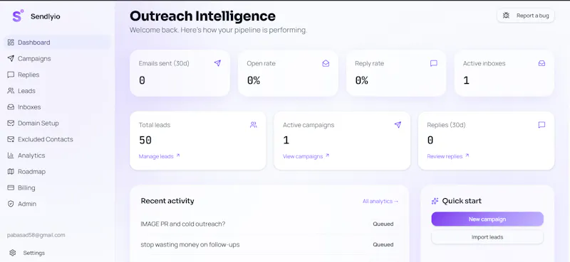 Sendlyio screenshot 3
