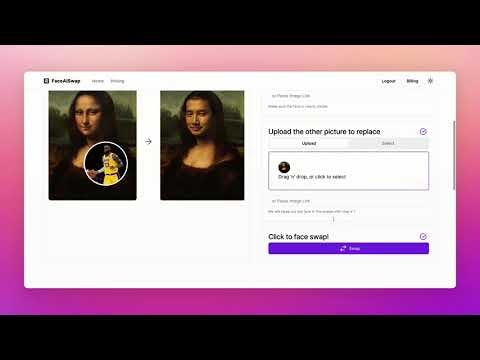 startuptile FaceAiSwap-Swap your face with any picture!