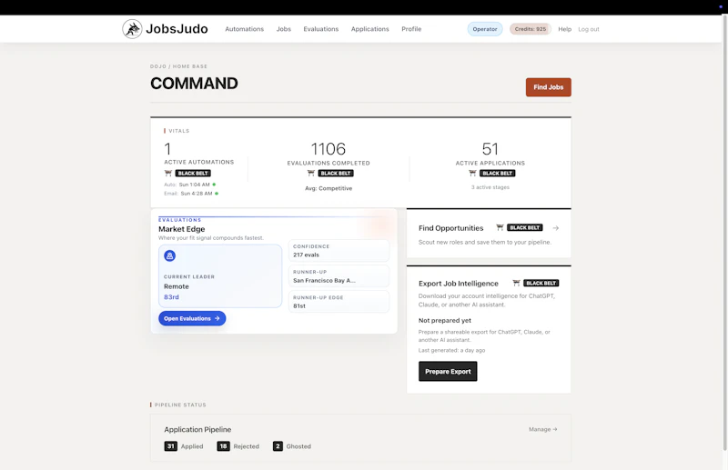 JobsJudo screenshot 3