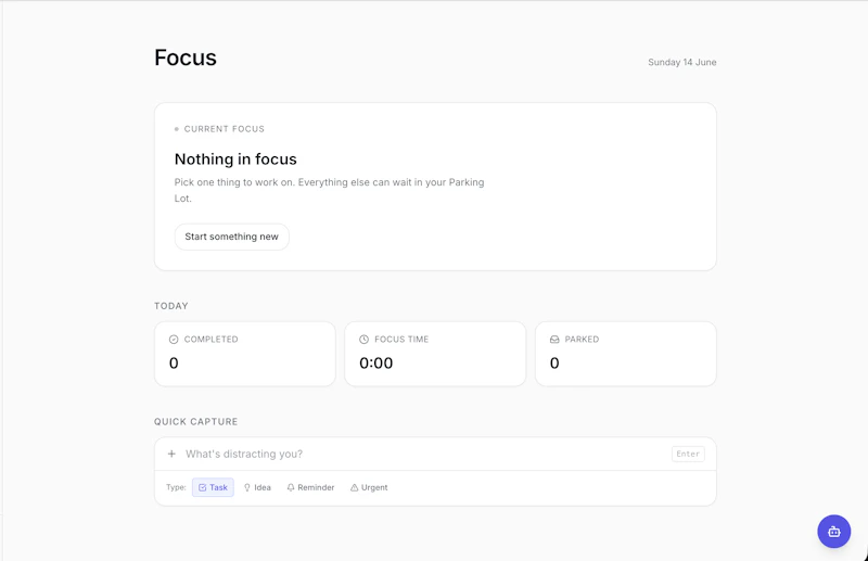 Focus — FocusTrack screenshot 1