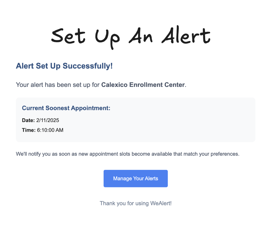 We Alert gallery image