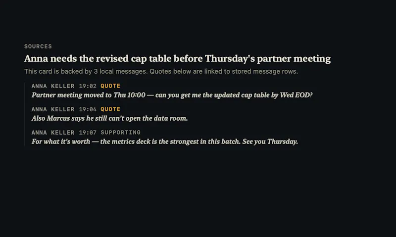 LLMessenger screenshot 2