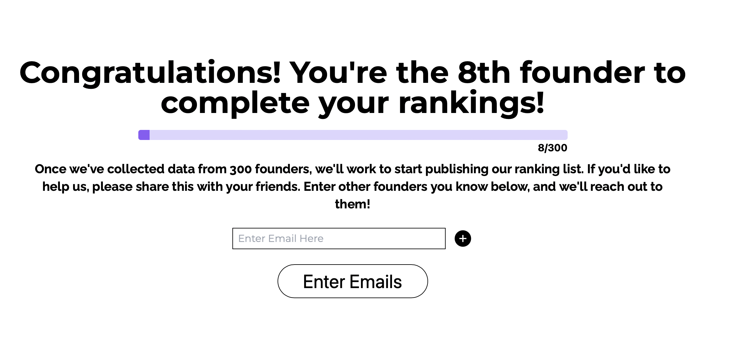 Founder's Choice VC Ratings gallery image