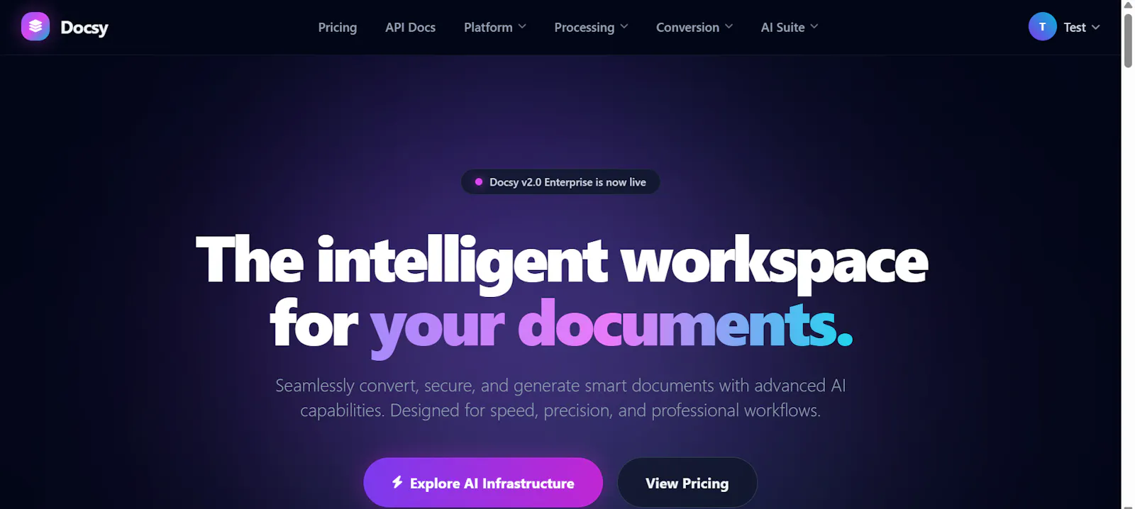 Docsy screenshot 3