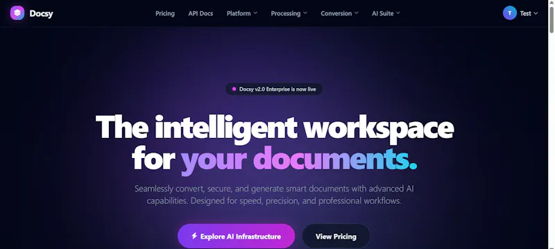 Docsy screenshot 3