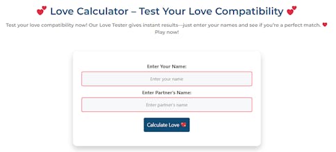 Love Tester gallery image