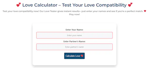 Love Tester gallery image