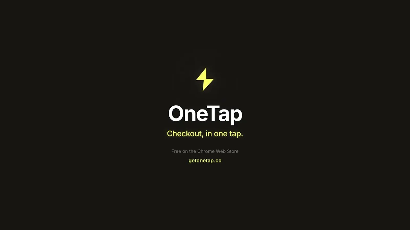 OneTap Checkout screenshot 1 (video preview)