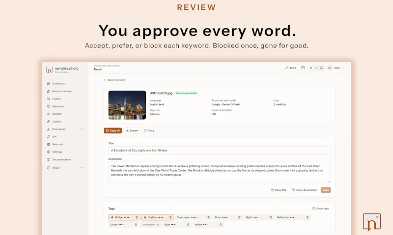 narrative.photo screenshot 2
